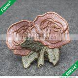 Iron-on DIY Embroidery Patches in Flower Shape for Clothing thumbnail-5