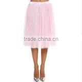 2016 New Women Princess Fairy Style 5 Layers Voile Tulle Maxi Bouffant Puffy Casual Chiffon Skirt thumbnail-4