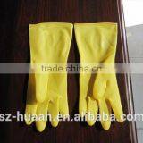 Popular Bicolor Long Sleeve Household Latex/rubber Gloves thumbnail-3