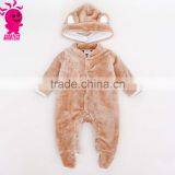 Spring and Autumn Polar Infant Clothes One Piece Newborn Sleepwear Baby Romper thumbnail-4