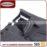 Wholesale Men Coat Suit Checked Half Lined Light Grey Formal Jacket For Men thumbnail-6
