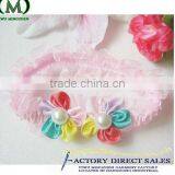 Infant Baby Top Girls Headband Flower Toddler Elastics Tulle Hairband thumbnail-1