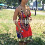 Zm50313b New Style Lady Clothing Slim Sexy v Neck Summer Dress Women thumbnail-2