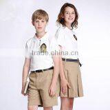Juqian 2016 Custom High Class Polo School Wear Wholesale Unisex Latest Designs Primary School Uniform thumbnail-1