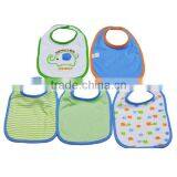 2016 China Supplier Baby Boy Bibs 100% Cotton