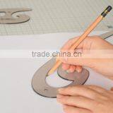Transparent Plastic Cloud Pattern French Curve For Painting thumbnail-4
