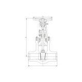 Sell Pressure Self-sealing Bonnet Handwheel Operation Cast Steel Gate Valve thumbnail-2
