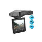 720P HD Car DVR With 2.5 Inch LCD Display And Night Vision