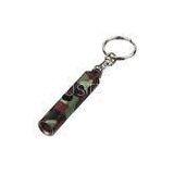 ODM Printed Metal / Plastic LED Flashlight Keyring for Give Away Gifts, Ornaments