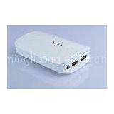 6000mAh Dual USB Power Bank Cell Phone Charging 5V / MP3 MP4 PSP Lithium Batteries