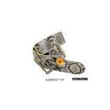 Fashion Snake Artificial Leather Belt thumbnail-1