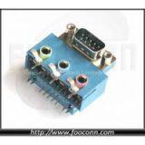 D-SUB Stack Connector Regular 9/3 Phone Jack thumbnail-1