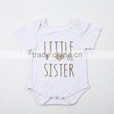 Summer 13 Colors Solid Color Gold Stamp Letters Designs Toddler Rompers For 0-24 Months In Stock thumbnail-5