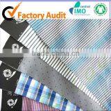 Supply 100% Polyester Yarn Dye Plaid Shirt Fabric thumbnail-1