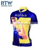 Mens Full Sublimation Custom Dri Fit Cycling Jersey thumbnail-6
