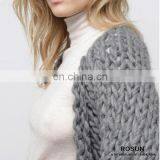 OEM/ODM Sweater, Knit Cardigan Sweater for Women With Long Sleeve Cardigan Sweater 2015 thumbnail-2