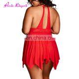 2017 Free Sample Japanese Mature Women Erotic Plus Size Lingerie Sexy Babydoll thumbnail-6