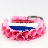 Disney Factory Made Creative Lovely Handmade Tin Plate Heart Shaped Ribbon Badge Keychain for Promoton Gift thumbnail-3