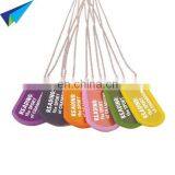 Aluminum Red Dog Tag With Engraved Logo thumbnail-4