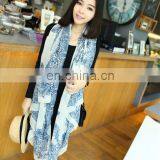 New Design Fashion Lady Voile Scarf Custom Printed Long Scarf thumbnail-2