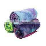 Best Selling Private Label Soft and Sweater Absorbent Colorful Microfiber Unique Yoga Towel Mat thumbnail-3