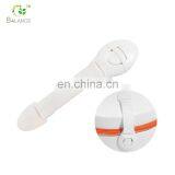Full White Cabinet Safety Locks/plastic Locks With Strap thumbnail-3