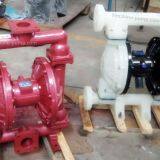 QBK Cast Iron Lined With Fluoroplastic Pneumatic Diaphragm Pump thumbnail-3
