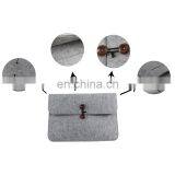Fashion Felt Bag Wool Felt Laptop Sleeve Custom Neoprene Felt Sleeve Case With Handle thumbnail-2