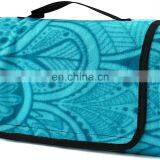 Large Waterproof and Sand Proof Blanket Outdoor Eco-friendly Picnic Blanket Pasiely Pattern Beach Mat Picnic Blanket thumbnail-3