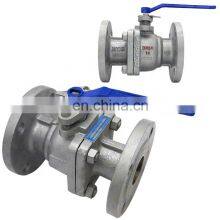 Bundor Dn50 Dn40 Pn16 Flange Connection DN25-DN250 Ball Valve thumbnail-1