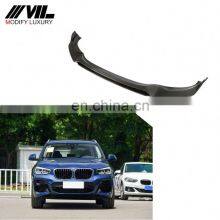 X3 G01 Carbon Fiber Front Lip Spoiler for BMW X3 M Tech M40i Sport Utility 4-Door 2018-2020 thumbnail-1