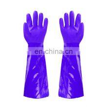 Wholesale Custom High-quality Flocking Lined Cold-proof Household PVC Gloves thumbnail-2