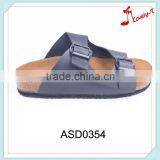 Wholesale Latest Fashion Design Promotion Slippers With Double Buckles thumbnail-1