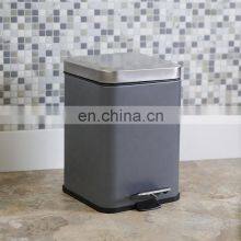 Fingerprint Proof Bathroom Painting Soft Close Pedal Bin thumbnail-3