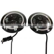 Led Driving Light for Jeep for Wrangler jk Headlight With LED Ring J022 thumbnail-4