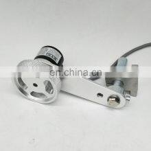 GHW38-06G2000BMP526-200 Length Measuring Metal Wheel Rotary Encoder With 200mm Perimeter Wheel thumbnail-3