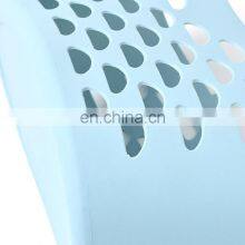 Pink Bath Basket Soft Plastic Wash Storage Multi-Purpose Bath Basket With Two Handles thumbnail-5