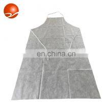Waterproof Medical Hospital Dental PP Nonwoven Poly HDPE LDPE Plastic Disposable PE Apron thumbnail-5