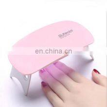 Nail Salon 6W Nail UV Gel Polish Dryer Rechargeable UV LED Nail Lamp