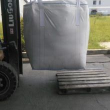 1-2 tons super industrial type sack/ PP big bag/ Jumbo bag/ FIBC bag/ 4 PP belts sling bag /cement bag transported by forllift