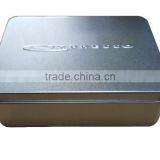 Small Square Tea Tin Box thumbnail-1