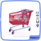 Low Cost Plastic Shopping Cart for Sale