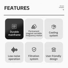 SCAIR Screw Machines, Storage Tanks, Air Coolers, All-in-one Air Compressor, Permanent Magnet, Portable Belt, Screw, Air Compressor thumbnail-2