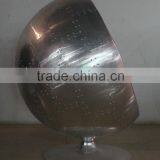 Replica Relaxing Fiberglass Material Fabric/PU Eero Aarnio Chair ,high Density Foam Eero Chair With Aluminum Alloy Epidermis thumbnail-3