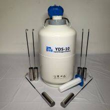 Portable With Handle Liquid Nitrogen Container of Embryo Partition Storage YDS-10-125 thumbnail-3