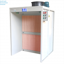 Floor-standing Dry Sanding and Painting Cabinet, Pulse Dust Removal and Purification Equipment, Manufacturer Supply of Industrial Paint Mist Treatment Cabinet thumbnail-5