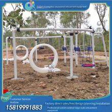 Country Garden Large Outdoor Slide, a Combination Toy of Slide and Swing for Kindergarten Children, Play Equipment for Residential Areas thumbnail-3