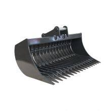 MS03 Heavy Duty Sieve Rake Bucket Skeleton Bucket for Excavator Soil Screening thumbnail-1