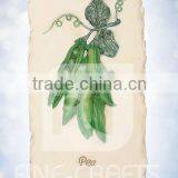 Resin Wall Crafts Plaque With Pea thumbnail-1