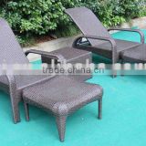 sun rattan lounge